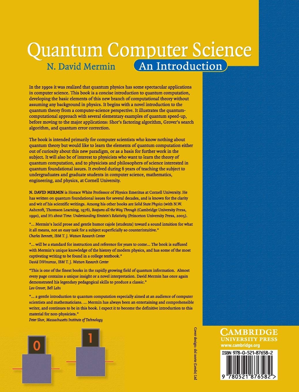 71eBgVdF0 L. SL1360 Quantum Computer Science: An Introduction Edu Expertise Hub Computer science