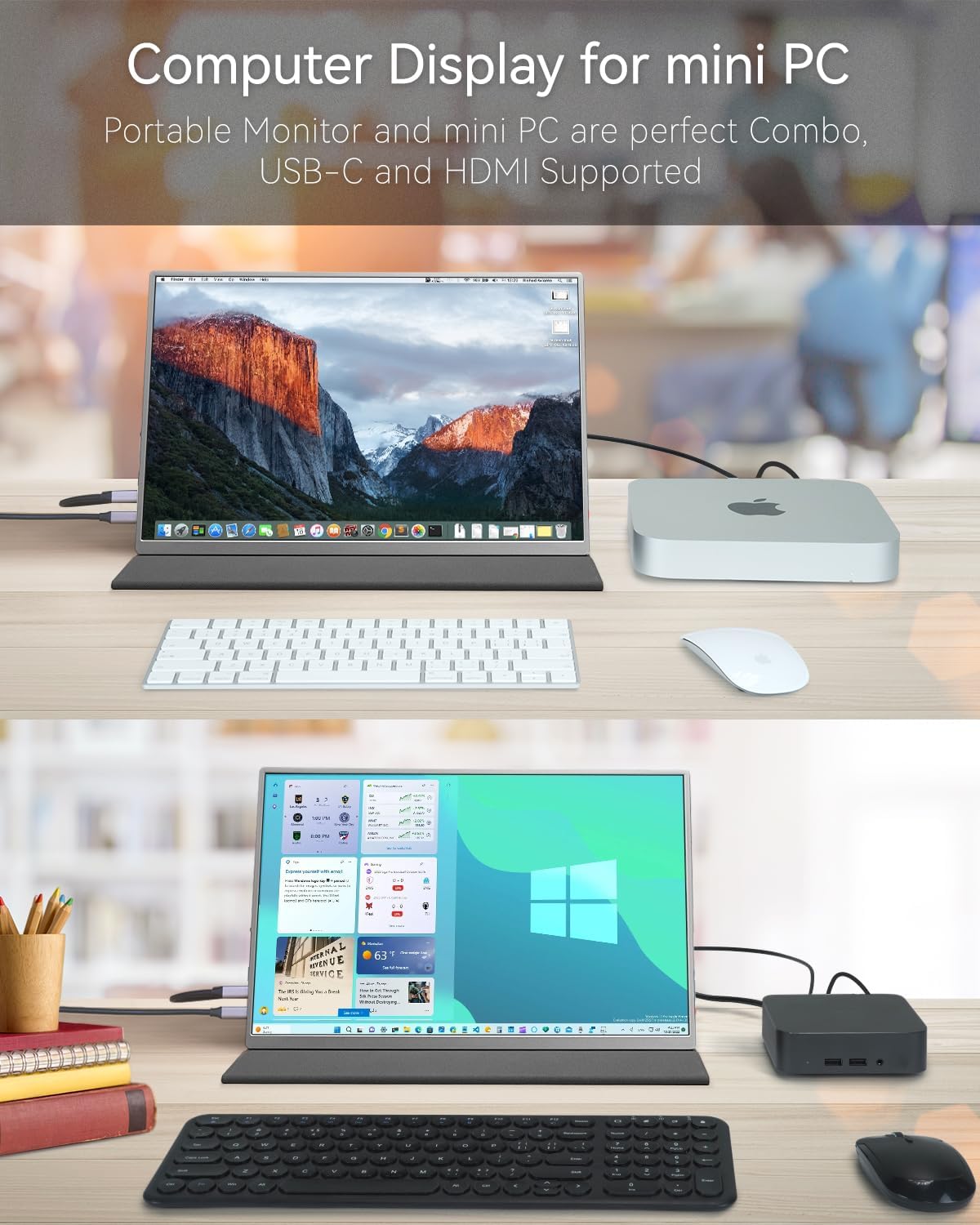 71oJjYq+msL. AC SL1500 Intehill 4K Portable Monitor for Laptop, MacBook and Mini PC High-end 13.4 inch Small Computer Monitor with Golden Ratio 16:10 and Resolution 3840x2400 U13NA Edu Expertise Hub Web Development & Design laptops desktops