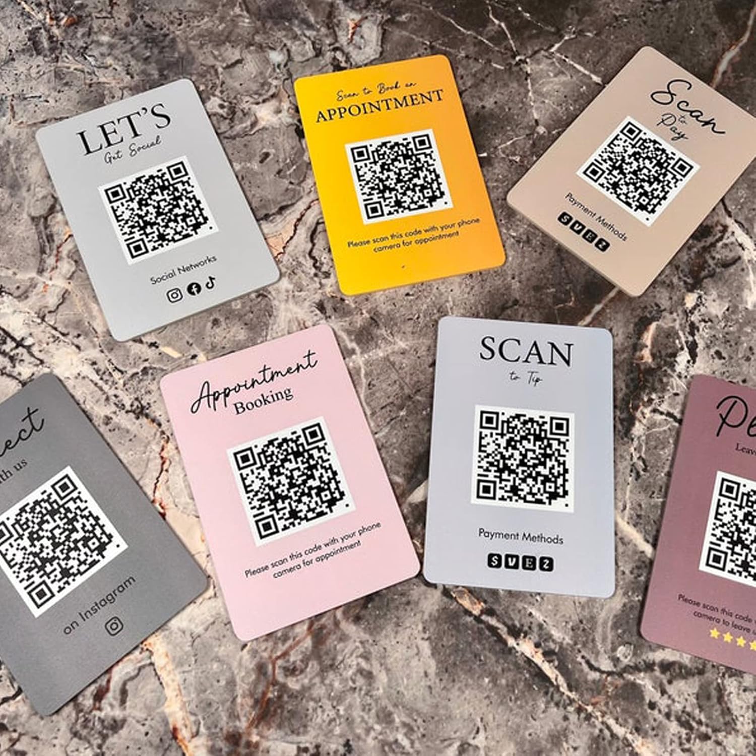 818NS0MFHSL. AC SL1500 Custom Acrylic Mini Wifi Sign Board Qr Code Social Media Business Board with Stand Scan to Pay Guest Wifi Password for Shop Edu Expertise Hub Social Media for Business