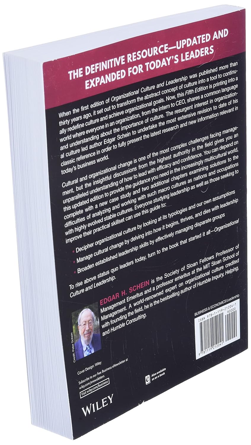 81pLDqACtCL. SL1500 Organizational Culture and Leadership (The Jossey-Bass Business & Management Series) Edu Expertise Hub Business Culture