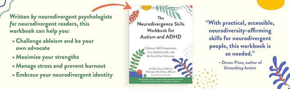 Written by neurodivergent psychologists for neurodivergent readers