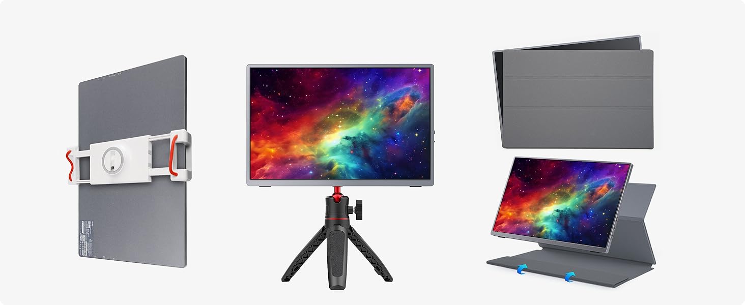 portable monitor stand and case