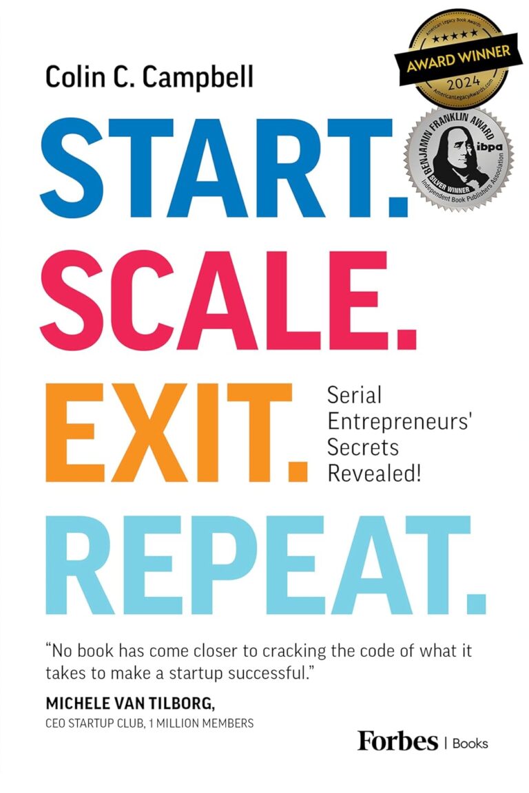 1749324444 71EYeEOHjPL. SL1500 Start. Scale. Exit. Repeat.: Serial Entrepreneurs' Secrets Revealed! Edu Expertise Hub Small Business & Entrepreneurship