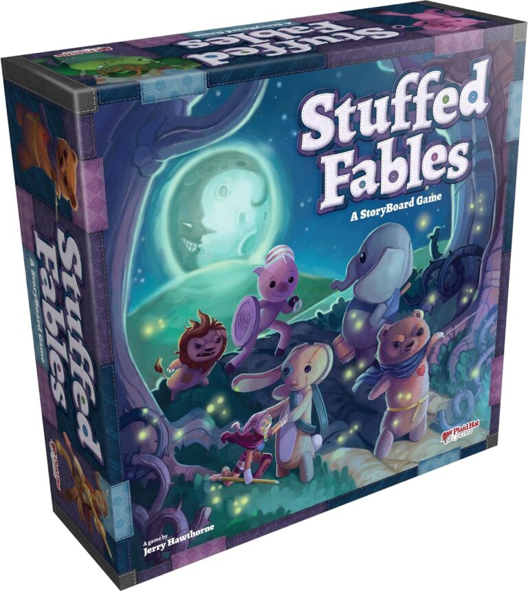 1749685096 81GI6lZ1hYL. AC SL1500 Stuffed Fables Board Game - Exciting Narrative Adventure! Cooperative Strategy Game, Fun Family Game for Kids & Adults, Ages 7+, 2-4 Players, 60-90 Minute Playtime, Made by Plaid Hat Games Edu Expertise Hub Games & Strategy Guides