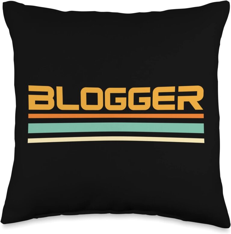 1749793830 51lWs 3zgzL. AC SL1500 Retro Blogger Vintage Blogging Blog Story Influencer Writer Throw Pillow Edu Expertise Hub Blogging & Blogs
