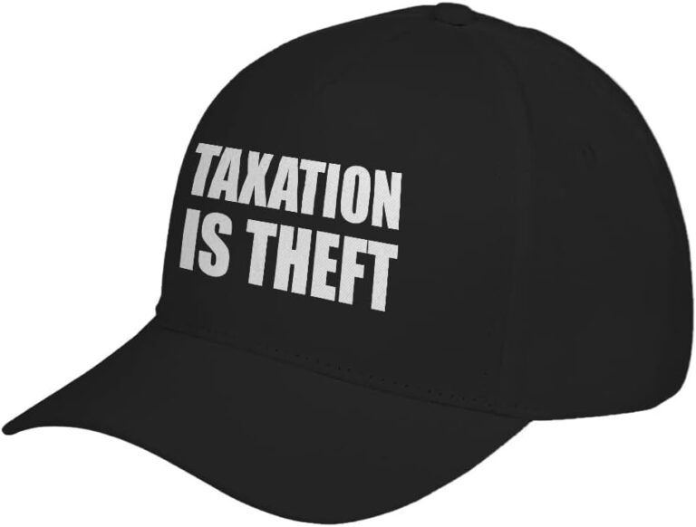 1750046167 41joQhEC9UL. AC SL1000 Indica Plateau Taxation is Theft Adjustable Unisex Baseball Cap Edu Expertise Hub Taxation
