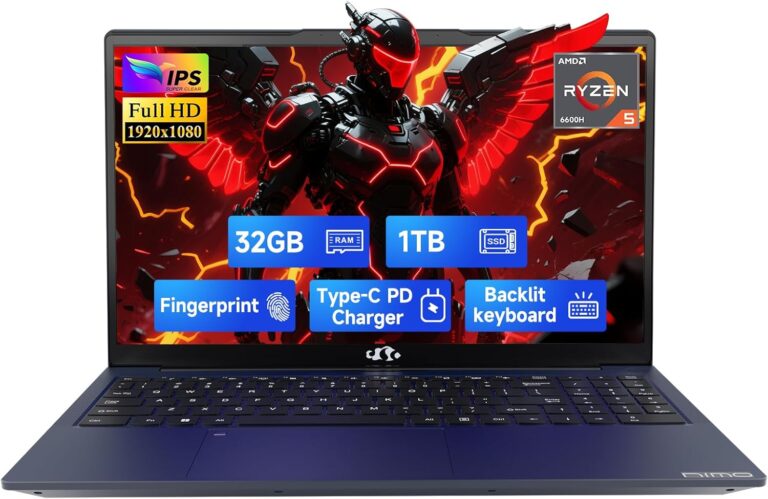 1750694862 71vFD8QZ38L. AC SL1500 NIMO 15.6" IPS FHD-Gaming-Laptop, 6 Cores AMD Ryzen 5 6600H 32GB DDR5 RAM 1TB SSD (Beat i7-1165G7 up to 4.5GHz) 660M 6nm GPU-Computer with 100W Type-C Backlit Keyboard, Fingerprint Edu Expertise Hub Web Development & Design laptops desktops