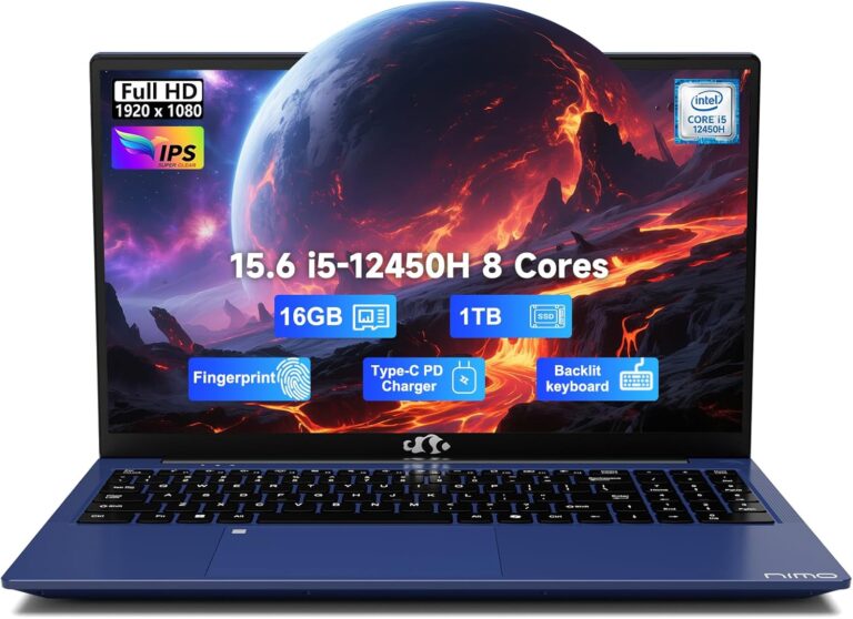 1751272082 71Fl2VfqX2L. AC SL1500 NIMO 15.6" FHD-IPS-Business-Laptop, 8 Cores Intel i5-12450H 16GB RAM 1TB SSD (Beat i7-11800H, Up to 4.4GHz) Backlit Keyboard Computer, 100W Type C Fingerprint WiFi 6 Numpad Win 11 Edu Expertise Hub Web Development & Design laptops desktops