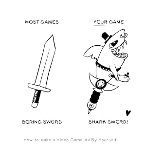 Games, Video Games, Sword, Shark, Creativity