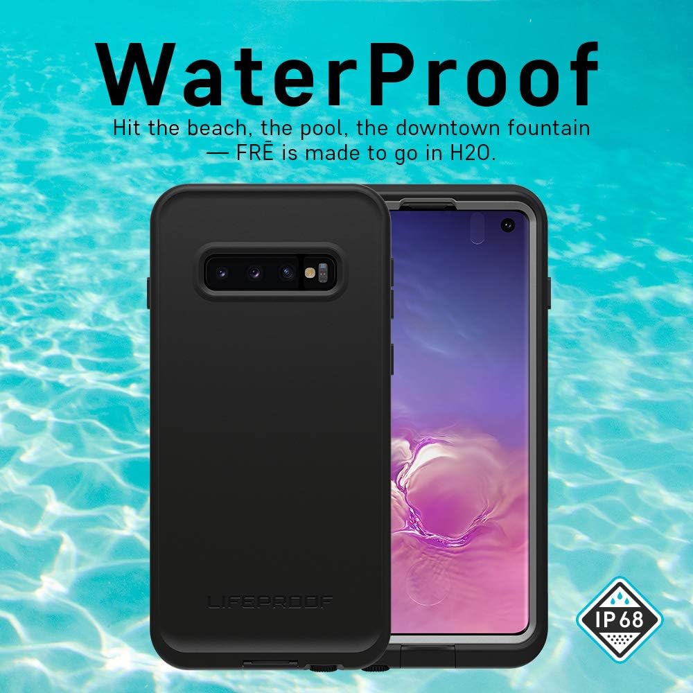 617DQuMuawL. AC SL1000 LifeProof FRĒ SERIES Waterproof Case for GALAXY S10 - Retail Packaging - ASPHALT (BLACK/DARK GREY) Edu Expertise Hub Web Marketing