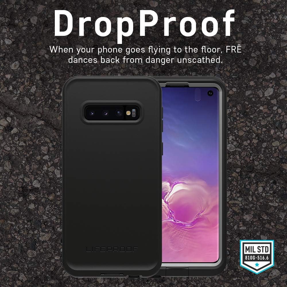 7172Pk9uYRL. AC SL1000 LifeProof FRĒ SERIES Waterproof Case for GALAXY S10 - Retail Packaging - ASPHALT (BLACK/DARK GREY) Edu Expertise Hub Web Marketing