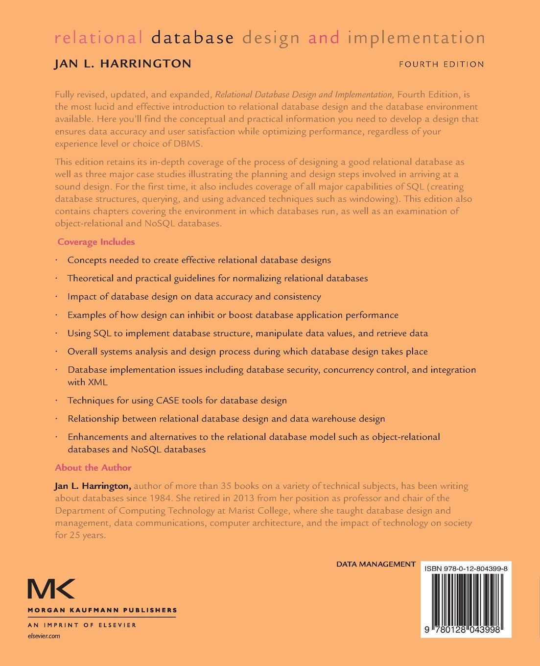71HsvGeNNQL. SL1360 Relational Database Design and Implementation: Clearly Explained Edu Expertise Hub Databases & Big Data