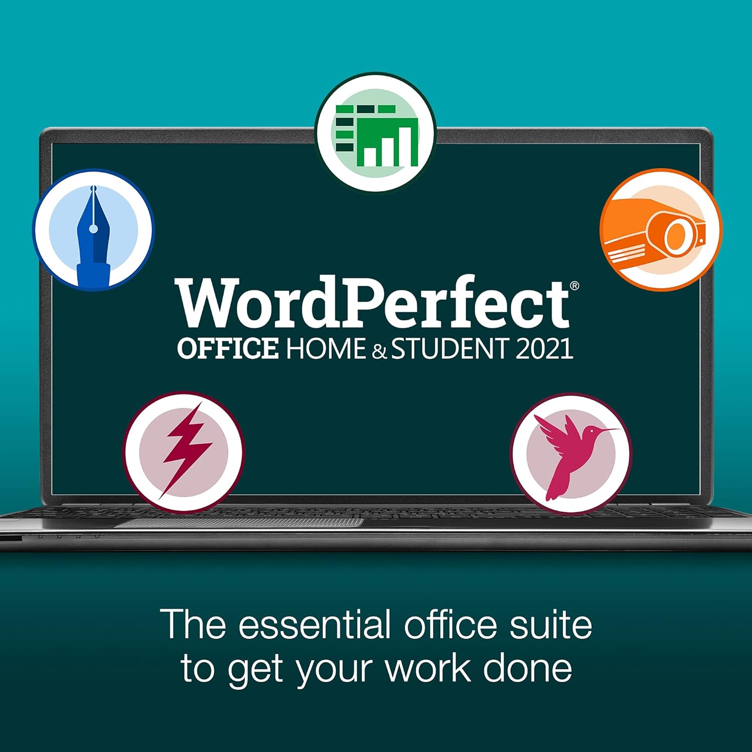 71WTsghalnS. AC SL1500 Corel WordPerfect Office Home & Student 2021 | Office Suite of Word Processor, Spreadsheets & Presentation Software [PC Download] Edu Expertise Hub Software