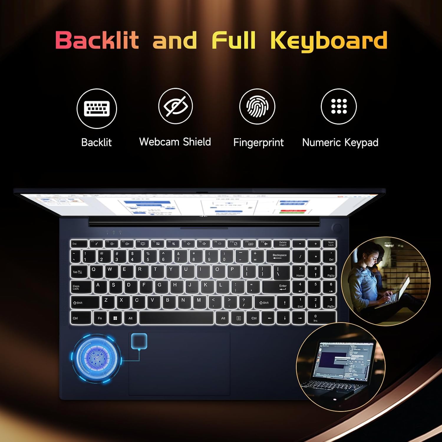 71m8M2mfP9L. AC SL1500 15.6-FHD-Laptop Student-Laptop, 16GB RAM 256GB SSD, Intel Pentium Quad-Core N100 Processor (Up to 3.4GHz) Backlit Keyboard Fingerprint WiFi 6 BT5.2 Business-Laptop, 2 Years Warranty Windows 11 Laptop Edu Expertise Hub Web Development & Design laptops desktops
