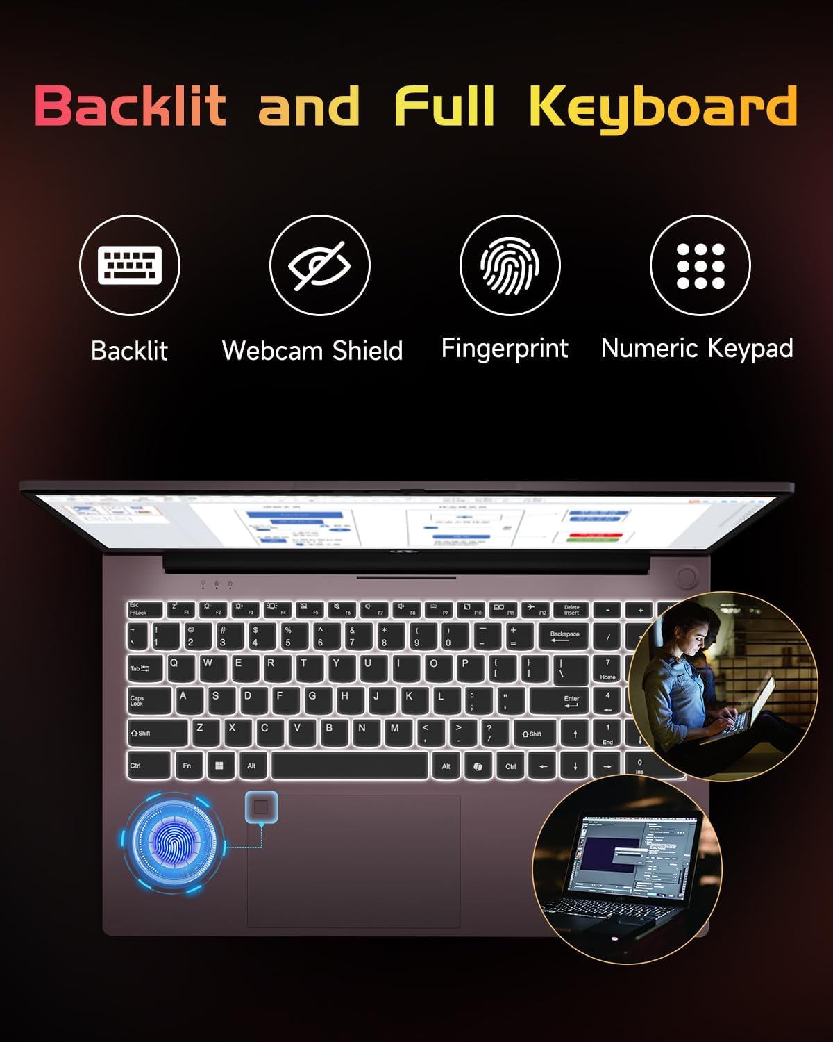 71sTOugVbDL. AC SL1500 NIMO 15.6 IPS FHD-Laptop, 16GB RAM 1TB SSD Intel Pentium Quad Core N100, Computer with Backlit Keyboard Fingerprint (Beat to i3-1115G4 Up to 3.4GHz) Laptops for Student, Win 11 Rose Gold Edu Expertise Hub Web Development & Design laptops desktops