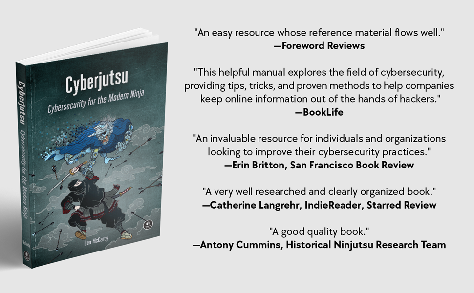 review quotes for cyberjutsu