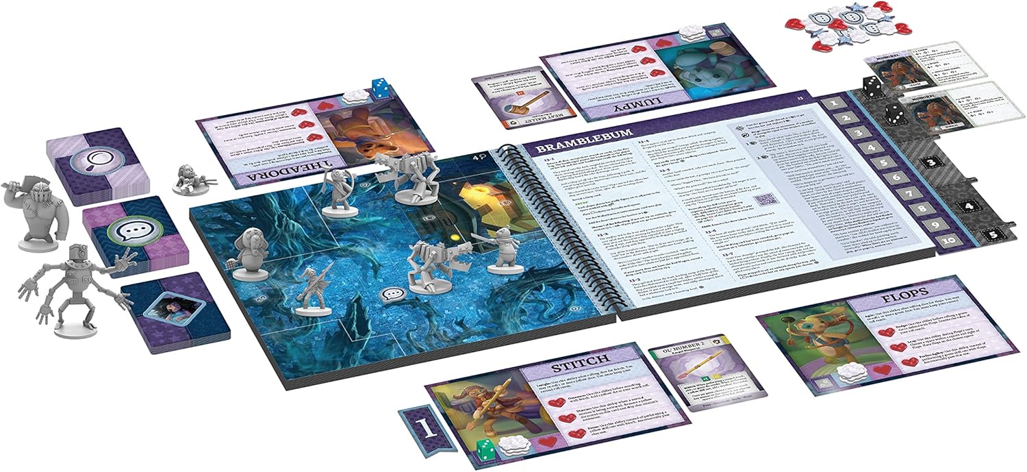 91W82ybCVNL. AC SL1500 Stuffed Fables Board Game - Exciting Narrative Adventure! Cooperative Strategy Game, Fun Family Game for Kids & Adults, Ages 7+, 2-4 Players, 60-90 Minute Playtime, Made by Plaid Hat Games Edu Expertise Hub Games & Strategy Guides