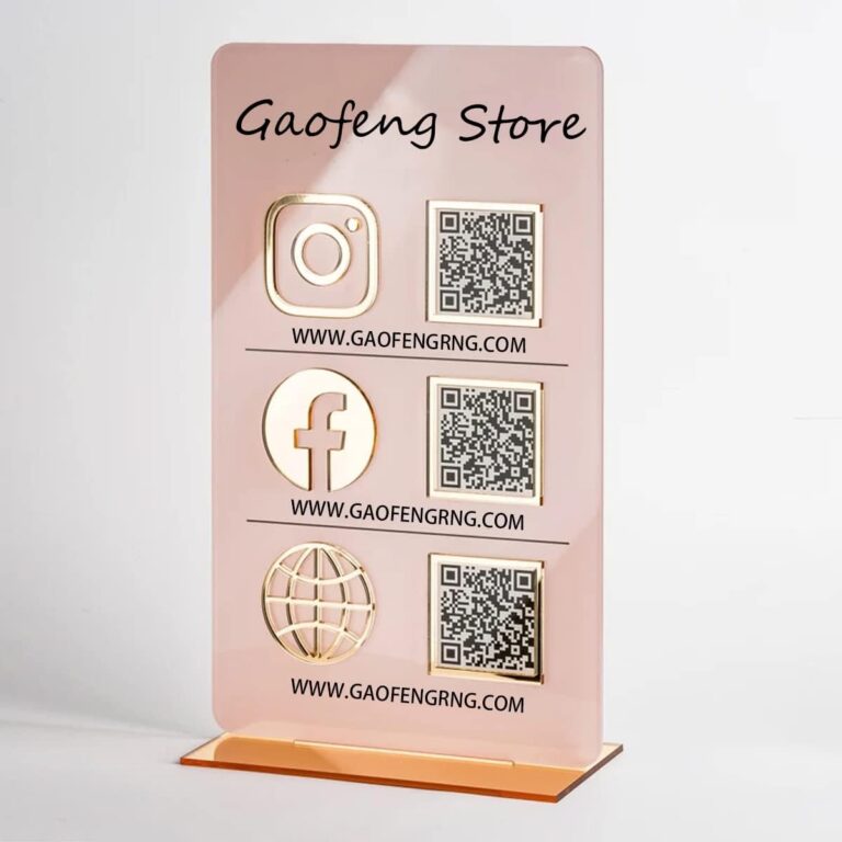 1752211145 61JIjH0d4YL. AC SL1200 Custom Multi 3D Business QR Code Sign Scan to Pay with Stand Venmo Instagram Facebook Personalized Social Media Signs Acrylic Beauty Store Salon Hairdressers Beautician Plaque for Restaurant (Multicolor) Edu Expertise Hub Social Media for Business