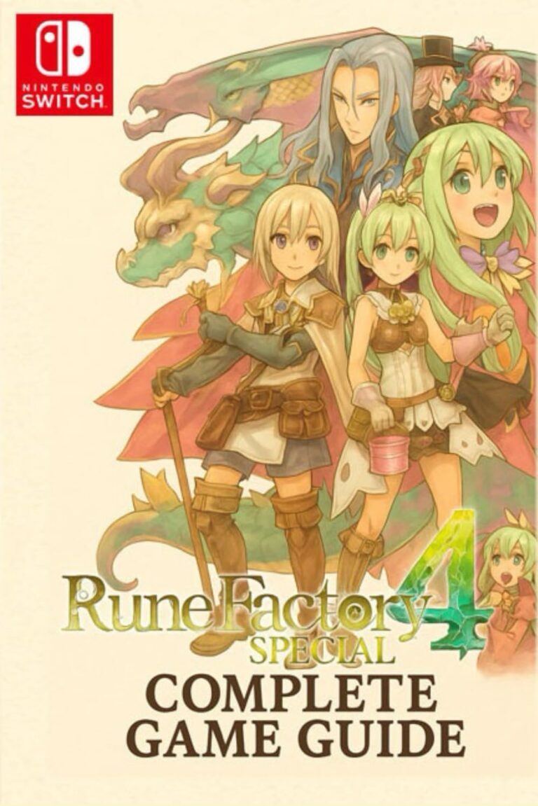 1752751945 71tuqbil5aL. SL1499 Rune Factory 4 Special The Complete Game Guide : Farming, Romance, Boss Battles, Secrets & 100% Completion Edu Expertise Hub Games & Strategy Guides