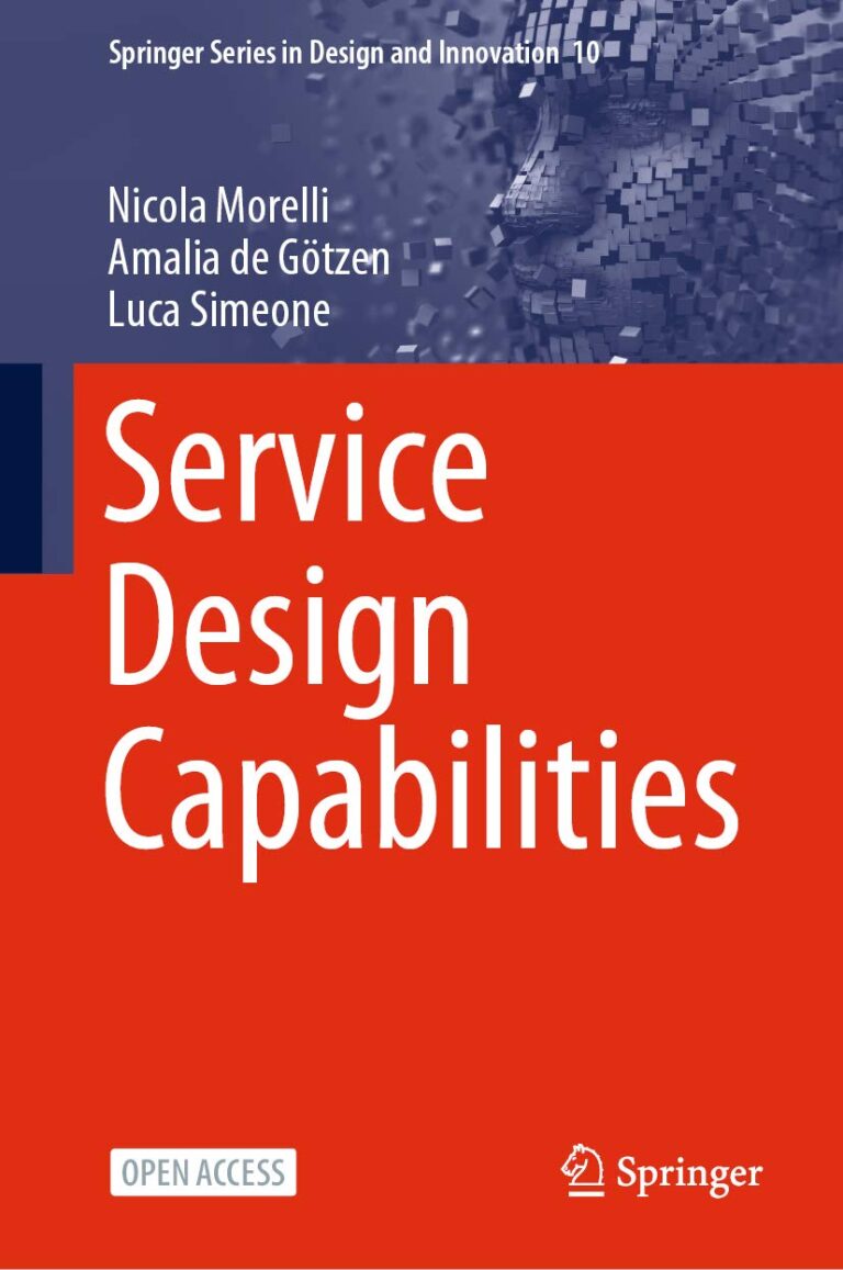 1753798094 617qv686evL. SL1246 Service Design Capabilities (Springer Series in Design and Innovation Book 10) Edu Expertise Hub Processes & Infrastructure