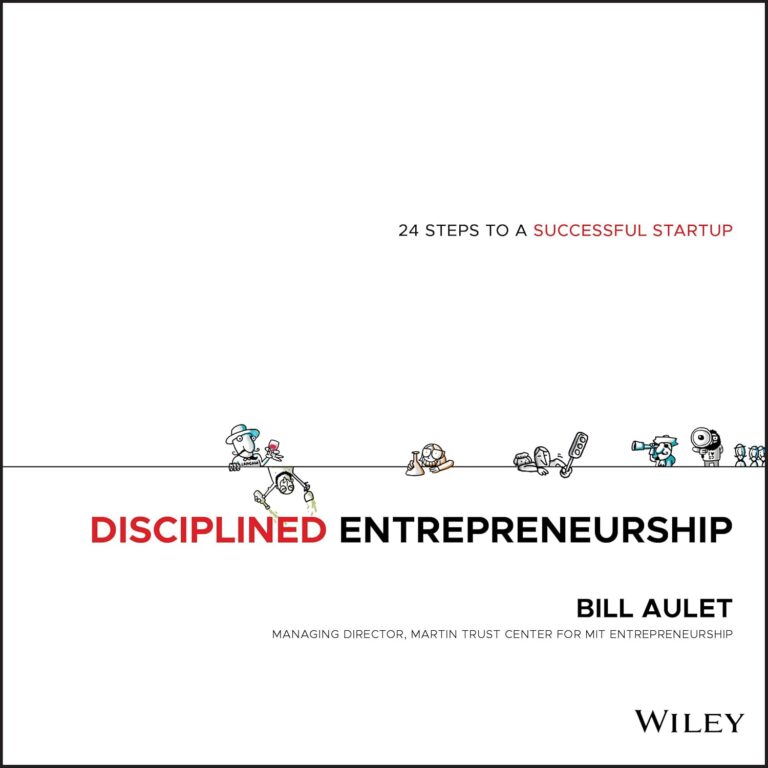 1753906260 71WYyhgdEpL. SL1500 Disciplined Entrepreneurship: 24 Steps to a Successful Startup Edu Expertise Hub Small Business & Entrepreneurship