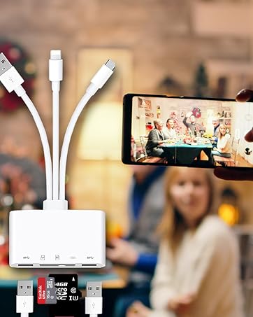 2a5b2944 0d67 4e35 8384 8cd7eb8a152f. CR37,0,799,1000 PT0 SX362 V1 5-in-1 Memory Card Reader, USB OTG Adapter & SD Card Reader for i-Phone/i-Pad, USB C and USB A Devices with Micro SD & SD Card Slots, Supports SD/Micro SD/SDHC/SDXC/MMC Edu Expertise Hub Tablets & E-Readers