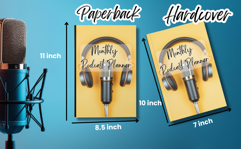 Paperback and Hardcover options