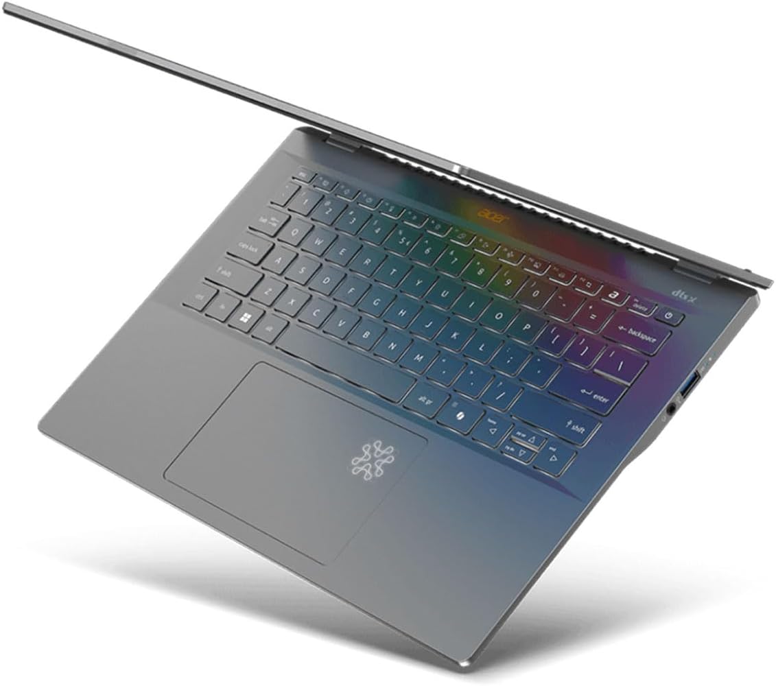 51dyRTBoN8L. AC SL1200 Acer Swift 14 AI Copilot+ PC | 14.5" 2.5K 120Hz Display | Unlock AI Experiences | Snapdragon X Plus 10-Core Processor | 16GB LPDDR5X | 1TB Gen 4 SSD | Wi-Fi 7 | Windows 11 Home | SF14-11-X128 Edu Expertise Hub Web Development & Design laptops desktops