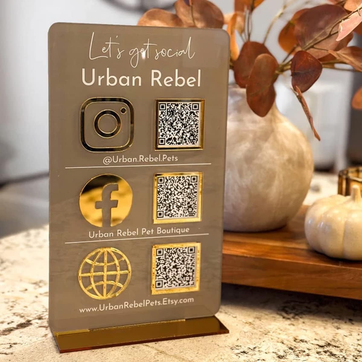 615NdPywQOL. AC SL1200 Custom Multi 3D Business QR Code Sign Scan to Pay with Stand Venmo Instagram Facebook Personalized Social Media Signs Acrylic Beauty Store Salon Hairdressers Beautician Plaque for Restaurant (Multicolor) Edu Expertise Hub Social Media for Business