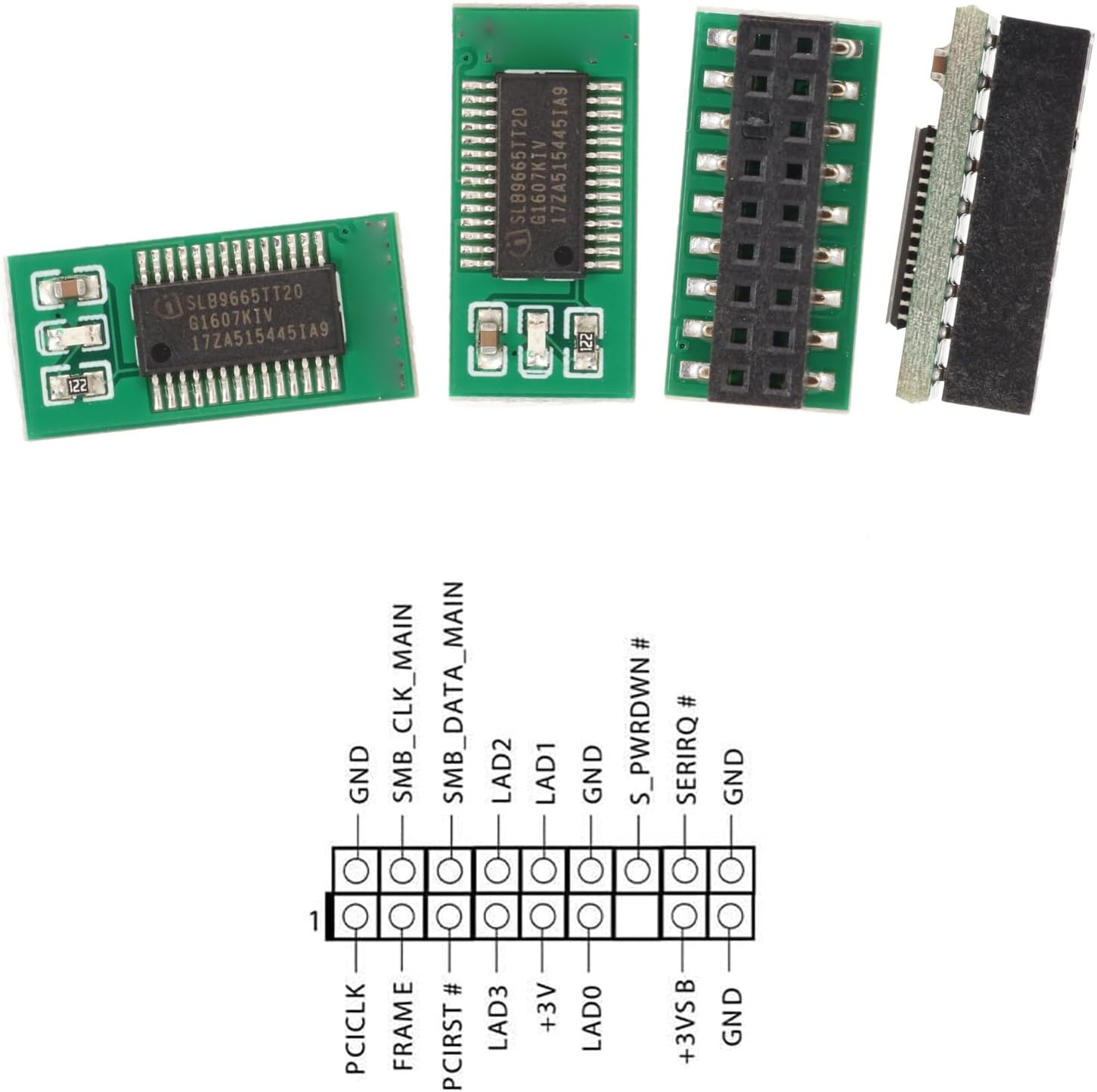 TPM2.0 Encryption Security Module, 18Pin 1 LPC Remote Card Security Board for Win11 11 2.0 System for Motherboard Edu Expertise Hub Security & Encryption