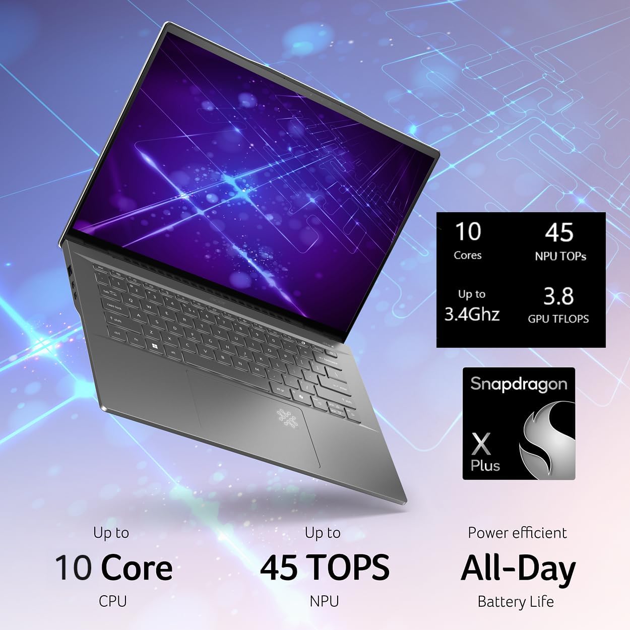 71BP81V8edL. AC SL1250 Acer Swift 14 AI Copilot+ PC | 14.5" 2.5K 120Hz Display | Unlock AI Experiences | Snapdragon X Plus 10-Core Processor | 16GB LPDDR5X | 1TB Gen 4 SSD | Wi-Fi 7 | Windows 11 Home | SF14-11-X128 Edu Expertise Hub Web Development & Design laptops desktops