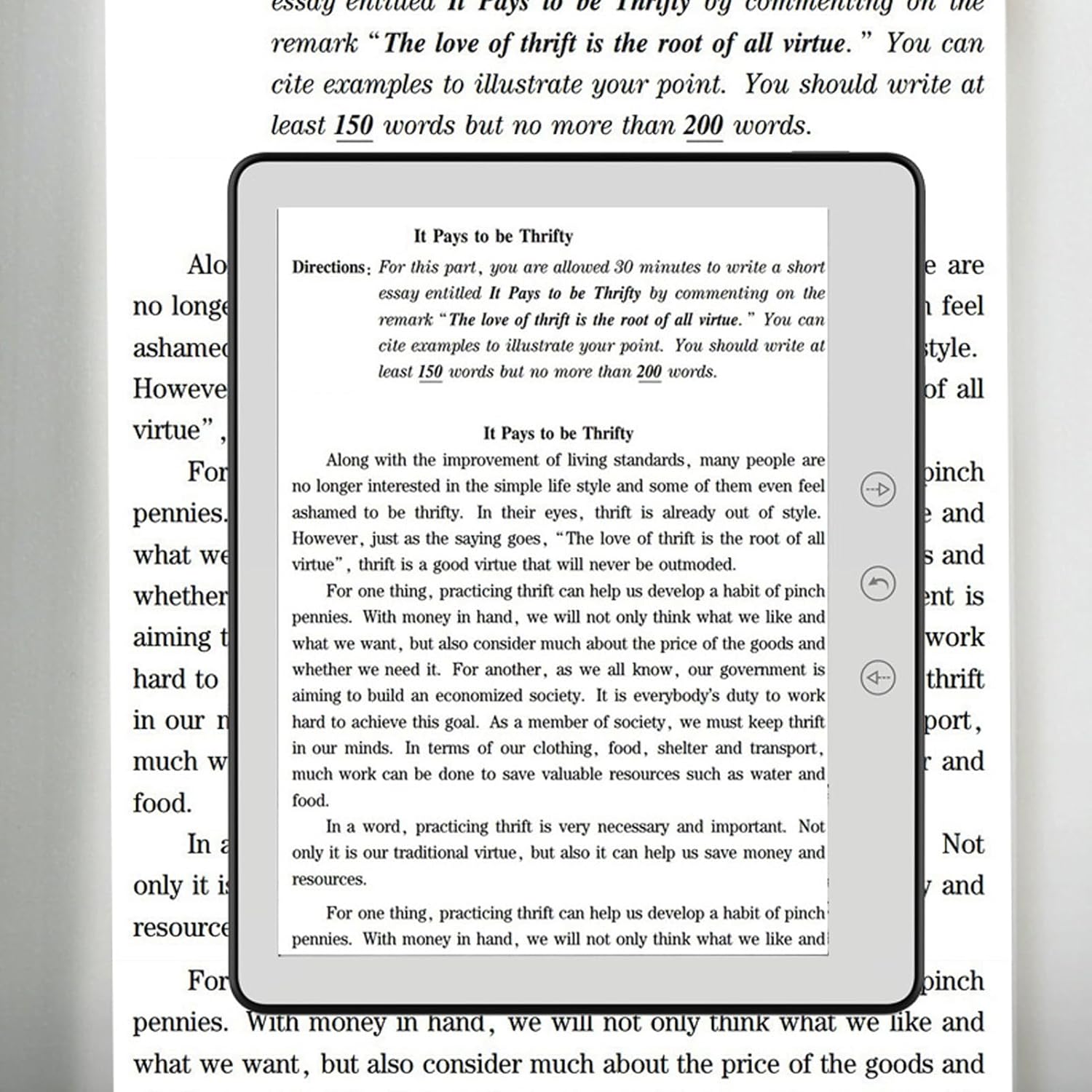 E Book Reader, E Readers for Teens, Adults & Seniors, 64GB Expandable, for Android 8.1, 1500mAh, with 5.76 EInk Screen Edu Expertise Hub Tablets & E-Readers