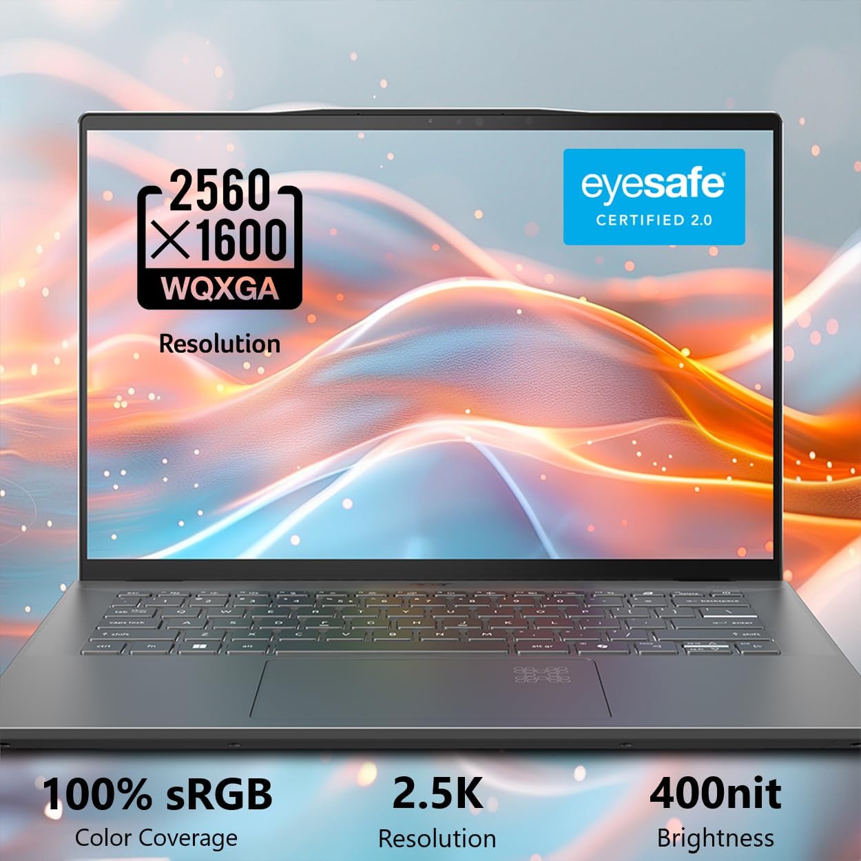 71aQlisnRZL. AC SL1250 Acer Swift 14 AI Copilot+ PC | 14.5" 2.5K 120Hz Display | Unlock AI Experiences | Snapdragon X Plus 10-Core Processor | 16GB LPDDR5X | 1TB Gen 4 SSD | Wi-Fi 7 | Windows 11 Home | SF14-11-X128 Edu Expertise Hub Web Development & Design laptops desktops