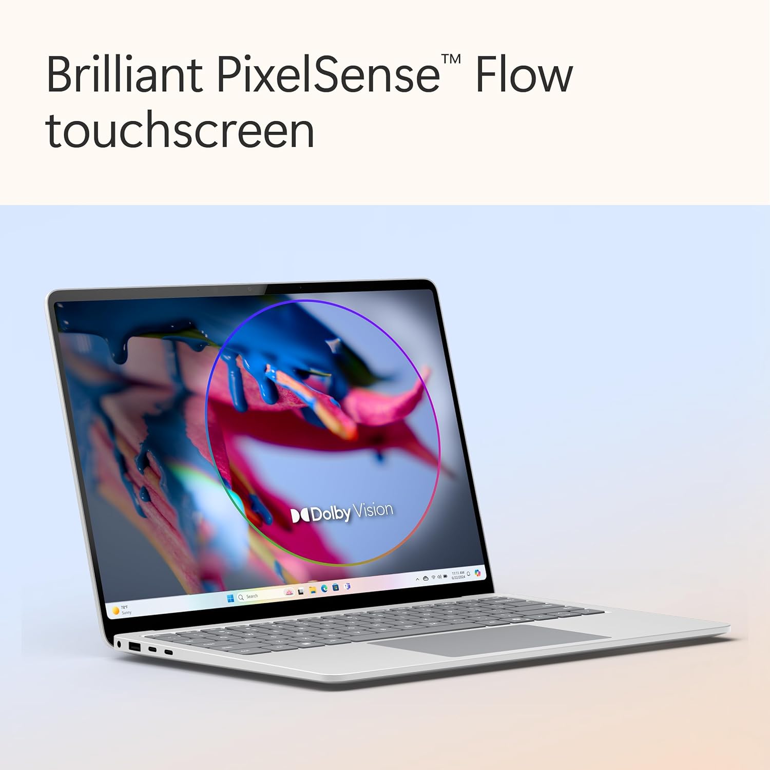 71s+dPvO6GL. AC SL1500 Microsoft Surface Laptop (2024), Windows 11 Copilot+ PC, 13.8" Touchscreen Display, Snapdragon X Elite (12 core), 16GB RAM, 512GB SSD Storage, Platinum Edu Expertise Hub Web Development & Design laptops desktops