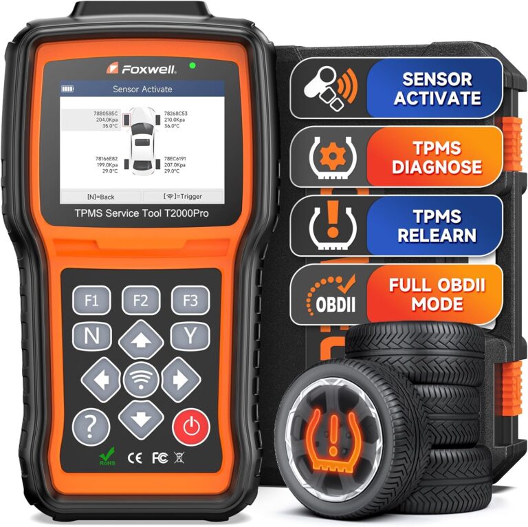 81rdagNJqL. AC SL1500 FOXWELL T2000 Pro TPMS Programming Tool, 2025 TPMS Relearn Tool, Activate/Relearn TPMS Sensors, TPMS Reset & Diagnostics, Tire Sensor Programmer Only Program T10 Sensors (315/433MHz) Edu Expertise Hub Programming