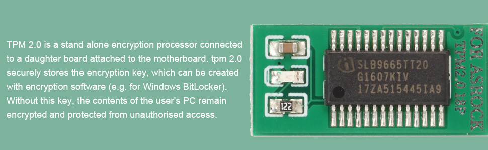 TPM2.0 Security Module for ASRock