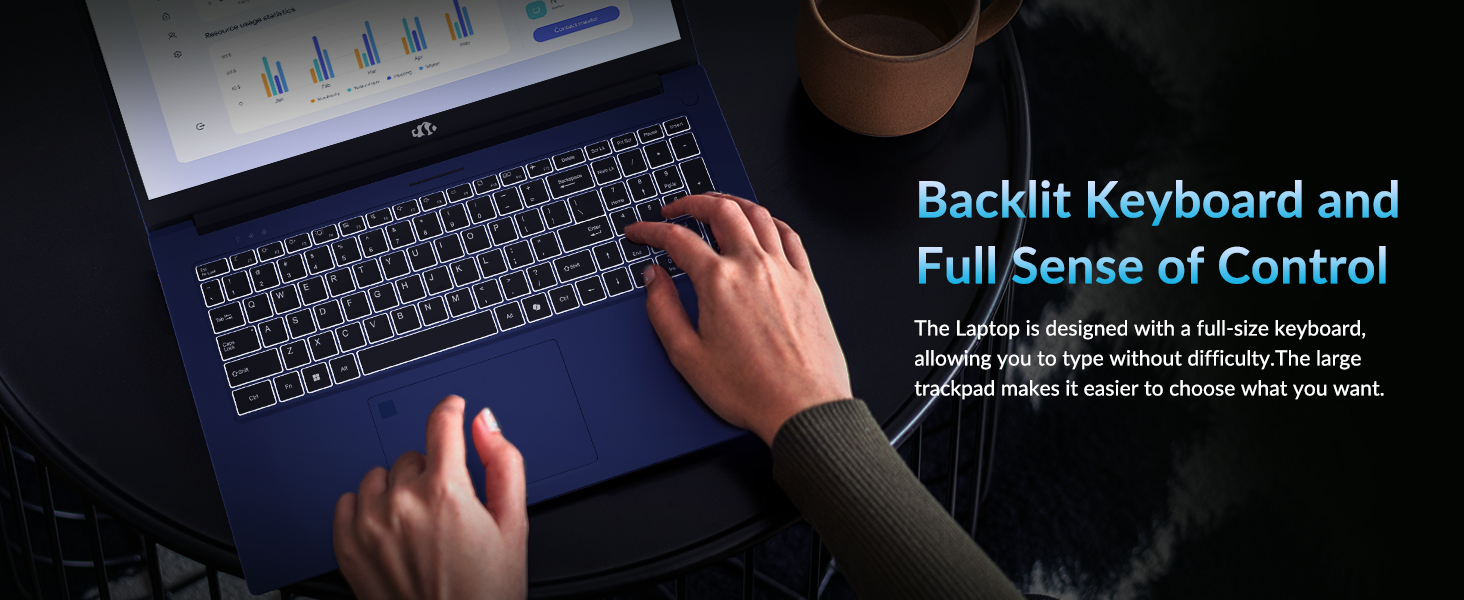 Backlit keyboard