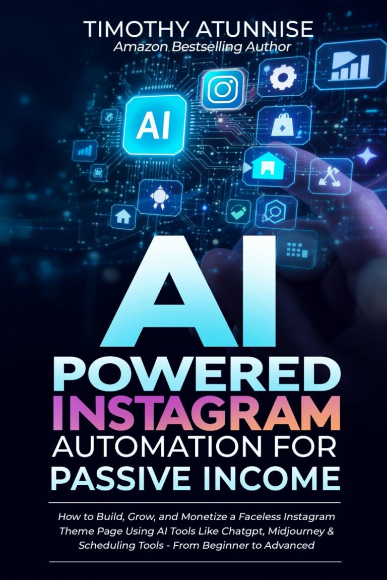 1754375808 714zOEKqA8L. SL1499 AI-Powered Instagram Automation for Passive Income: How to Build, Grow, and Monetize a Faceless Instagram Theme Page Using AI Tools Like ChatGPT, ... to Advanced (Automated Passive Income) Edu Expertise Hub Web Browsers