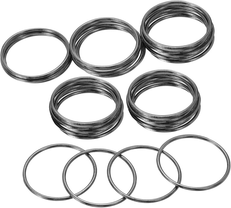 1755276709 71Qpcsy6J4L. AC SL1500 PATIKIL Metal O Rings, O Ring Buckle Seamless Welded Round Rings for Bags Purse Belts Hardware DIY Craft Dog Leashes Edu Expertise Hub Hardware & DIY