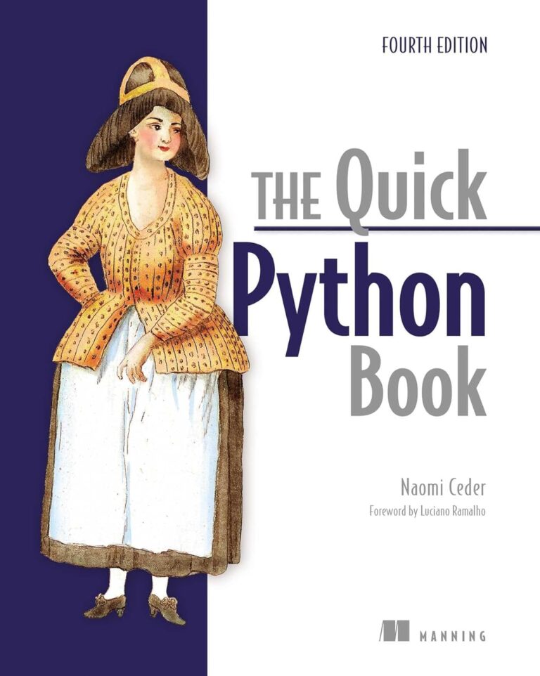 1756395095 71Ux94oTzrL. SL1500 The Quick Python Book, Fourth Edition Edu Expertise Hub data science