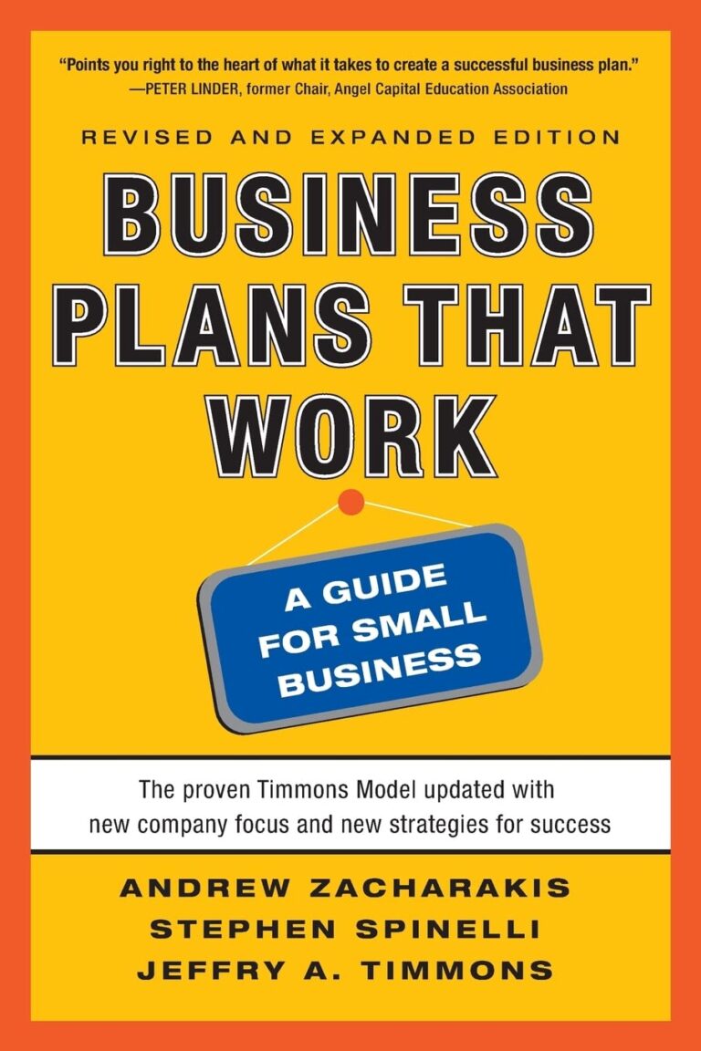 1756575494 611w05Nt7 L. SL1360 Business Plans that Work: A Guide for Small Business 2/E Edu Expertise Hub Small Business & Entrepreneurship