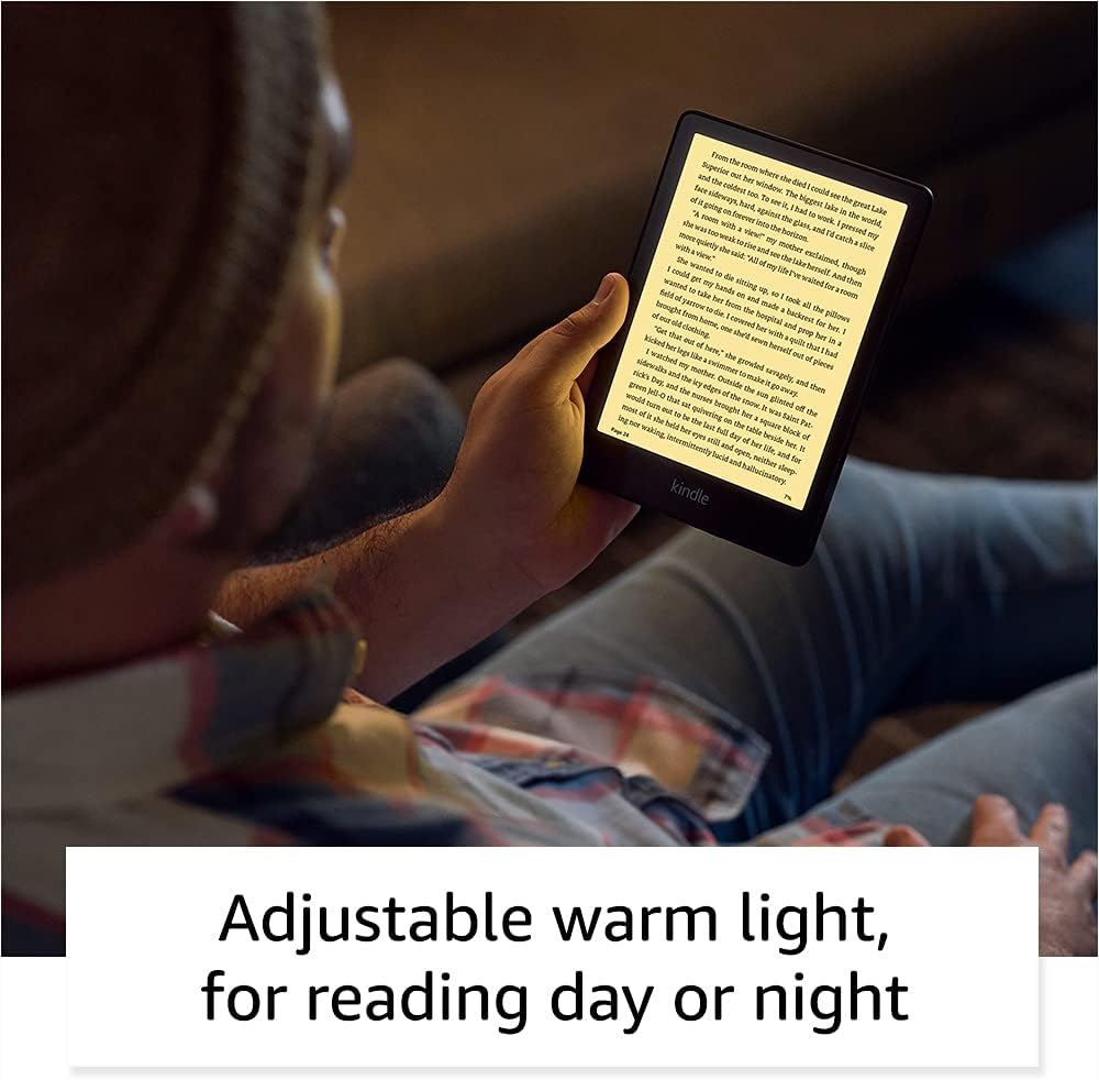 Like-New Amazon Kindle Paperwhite (16 GB) | Now with a larger display, adjustable warm light, increased battery life, and faster page turns | Denim Edu Expertise Hub Tablets & E-Readers
