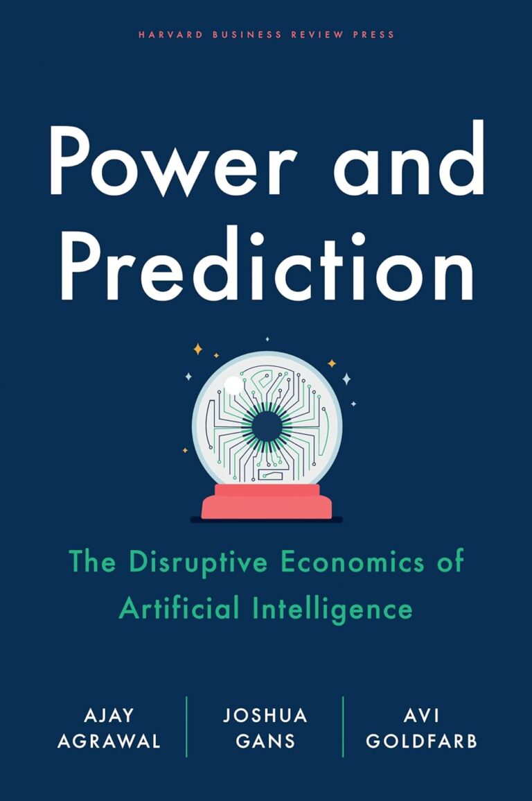 61M908nFL. SL1500 Power and Prediction: The Disruptive Economics of Artificial Intelligence Edu Expertise Hub Computer science