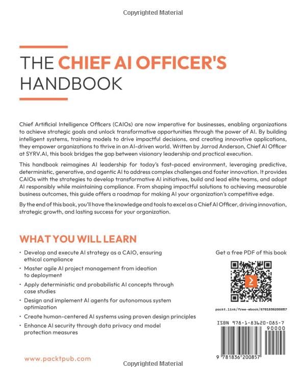 61Y9XPAd5wL The Chief AI Officer's Handbook: Master AI leadership with strategies to innovate, overcome challenges, and drive business growth Edu Expertise Hub AI