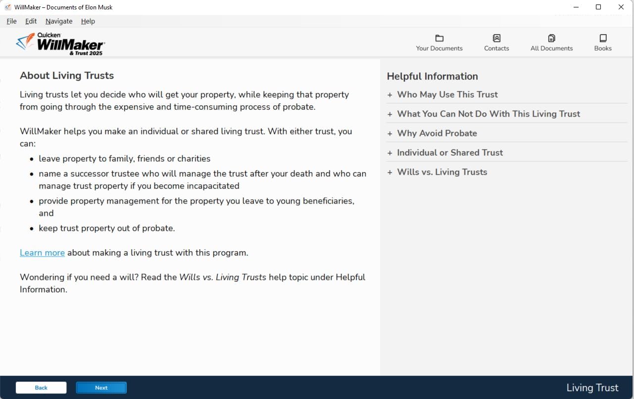 61Z2ovF9FOL. AC SL1281 Quicken WillMaker & Trust 2025 - Estate Planning Software - Includes Will, Living Trust, Health Care Directive, Financial, Power of Attorney - Legally Binding - [CD, PC/Mac Download, Online] Edu Expertise Hub Software