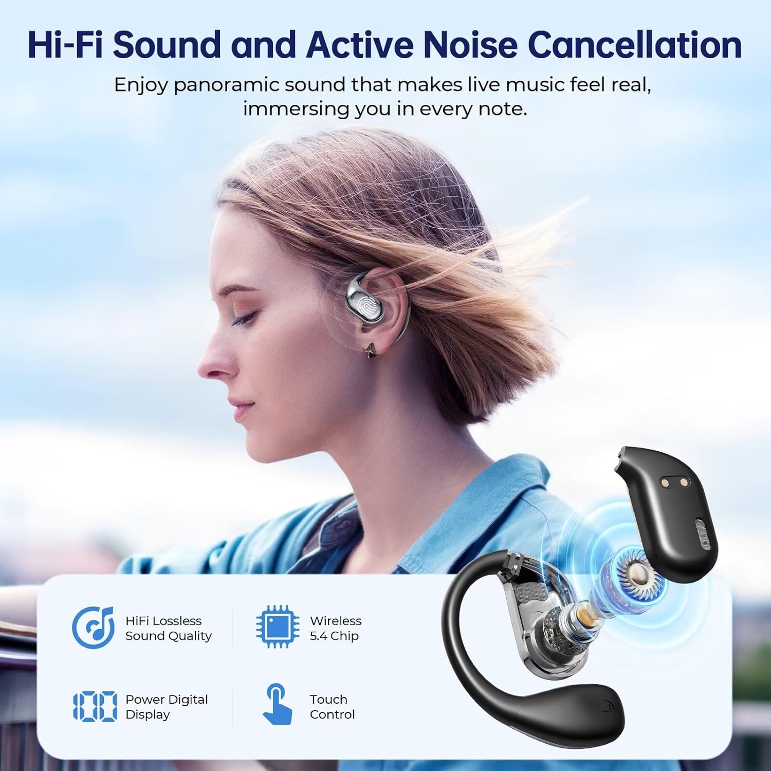 717J9aRtF L. AC SL1500 AI Translation Earbuds Real Time, 144 Language Translator Earbuds with APP Compatible with iOS & Android, Bluetooth Headphones Translating Device-A Edu Expertise Hub AI