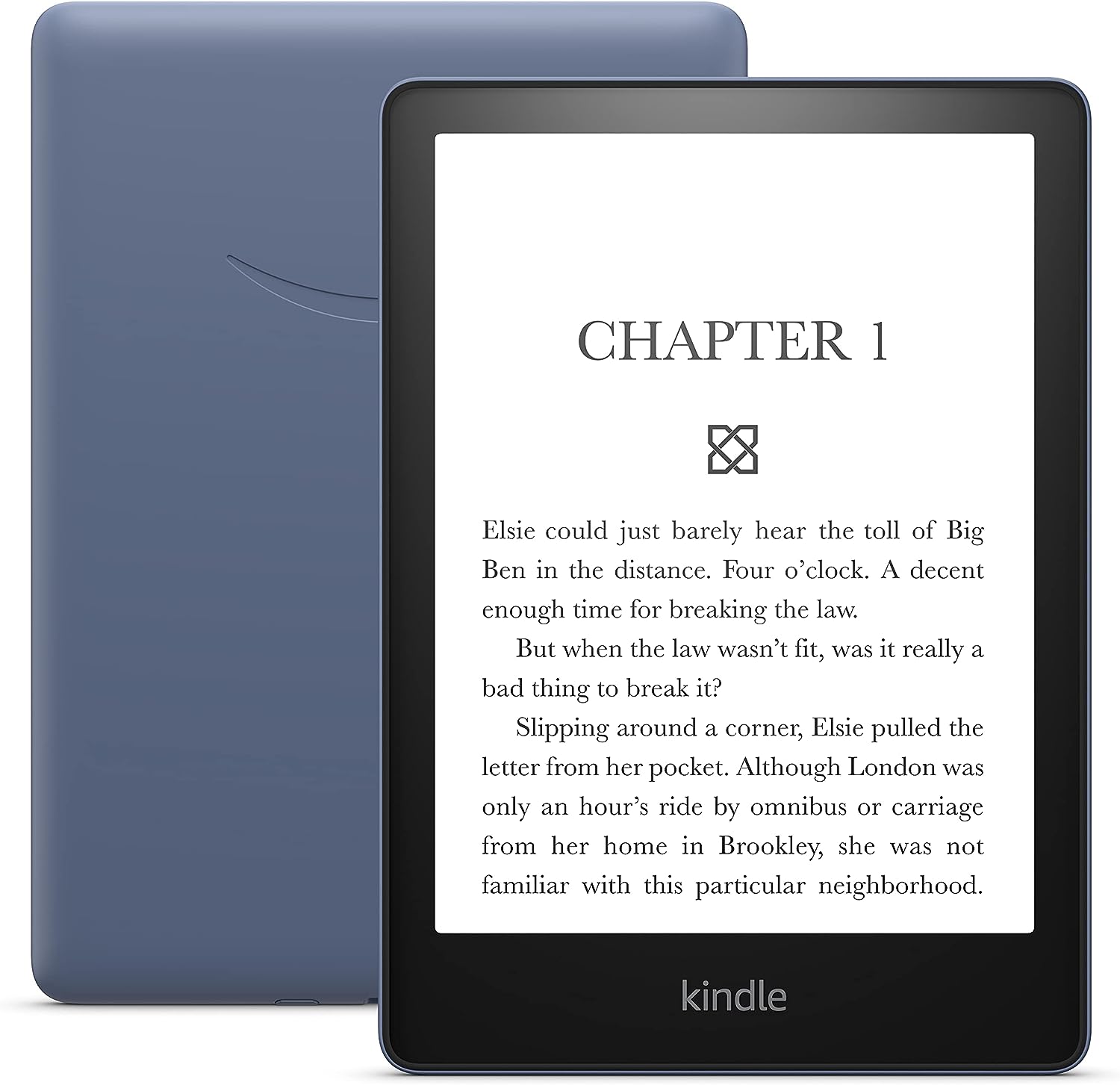 71NRkZ933lL. AC SL1500 Like-New Amazon Kindle Paperwhite (16 GB) | Now with a larger display, adjustable warm light, increased battery life, and faster page turns | Denim Edu Expertise Hub Tablets & E-Readers