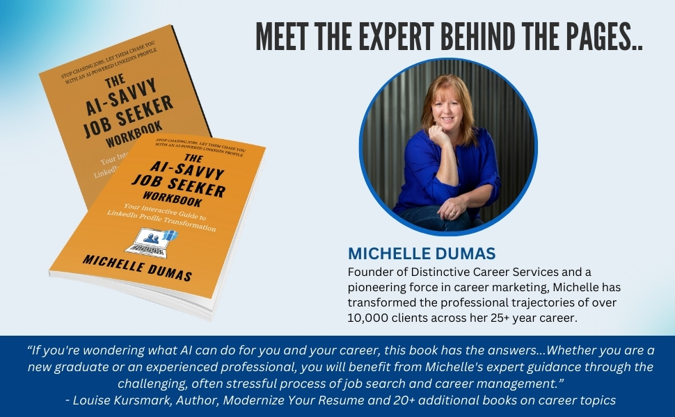 Michelle Dumas, Author, Resume Writing, LinkedIn & Career Expert