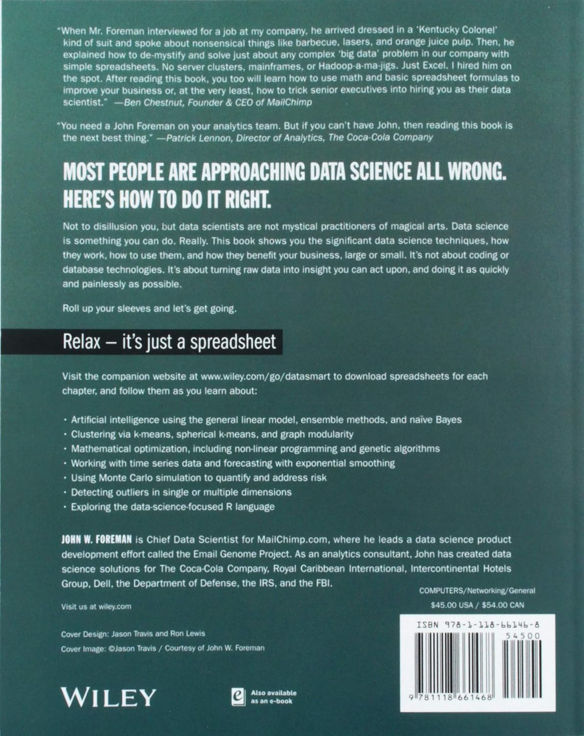 Data Smart: Using Data Science to Transform Information into Insight Edu Expertise Hub data science