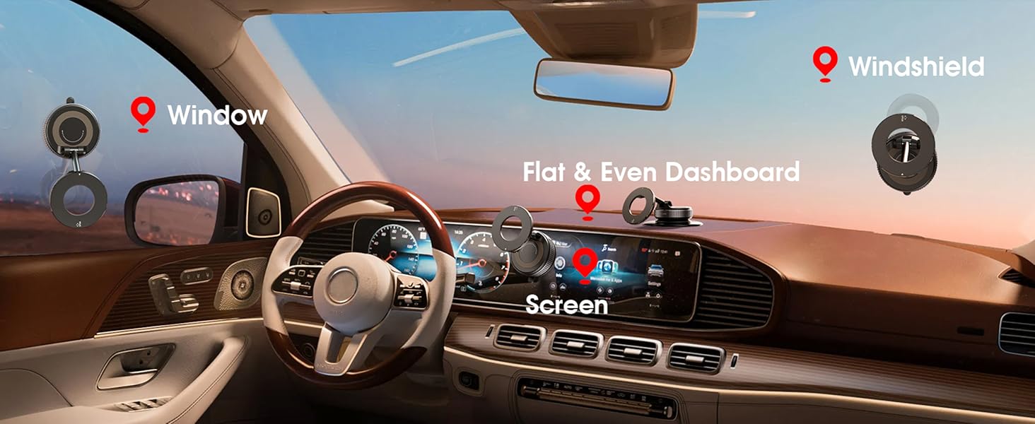 8bb4baef 74ba 4a21 88fd f2e5499d8e56. CR0,0,2500,1025 PT0 SX1464 V1 2026 Upgraded Vacuum Magnetic Car Phone Holder 360° Reinforced 96LBS Ultra Suction Cup Phone Mount for MagSafe Cell Phone Holders for Your Car/Gym/Mirror Mount for iPhone & Android Edu Expertise Hub Mobile phones